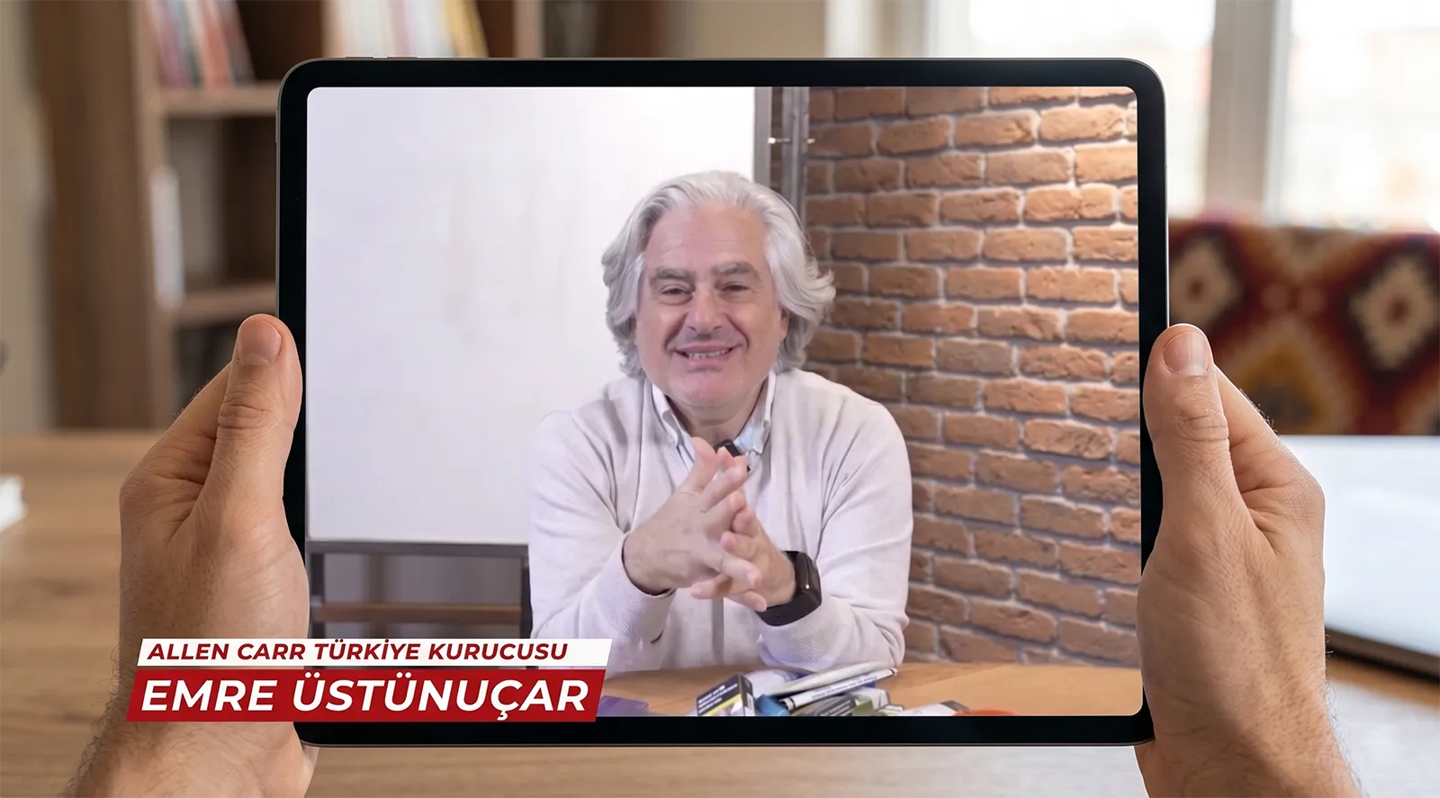 İlk Adım Masterclass tanıtım karesi — Allen Carr Türkiye kurucusu Emre Üstünuçar